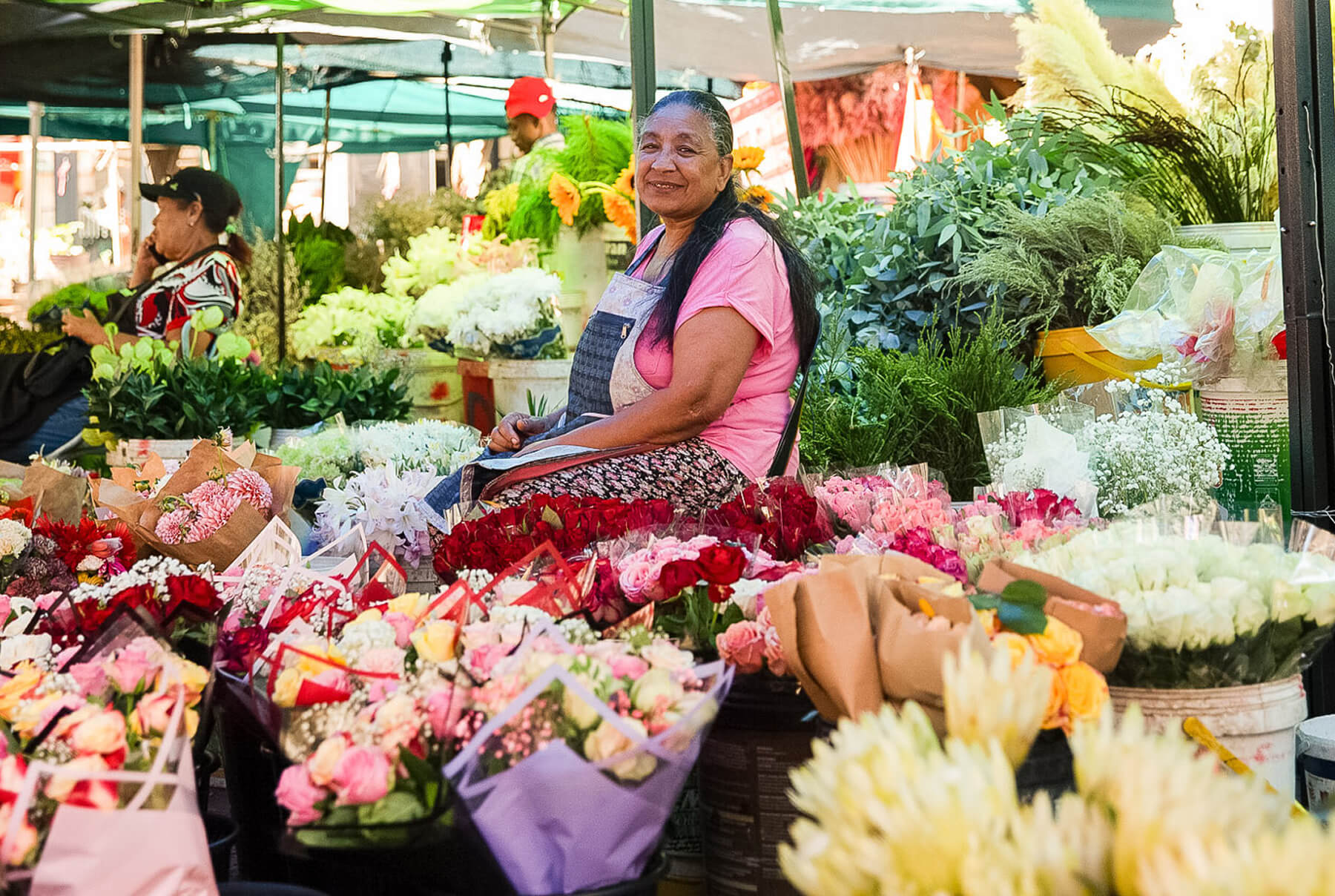 Flowers markets